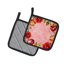 Load image into Gallery viewer, Roses Pot Holders - Set of 2 - Heat-Resistant Kitchen Essentials