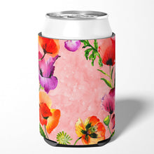 Load image into Gallery viewer, Poppy Flowers Can or Bottle Hugger