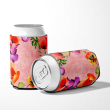Load image into Gallery viewer, Poppy Flowers Can or Bottle Hugger