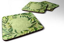 Load image into Gallery viewer, Olives Coasters - Set of 4 Lightweight Foam, Absorbent Drink Coasters