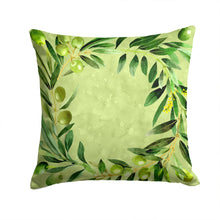 Load image into Gallery viewer, Olives Throw Pillow - 14x14 Decorative Pillow – Art for Your Home &amp; Patio CK1702PW1414