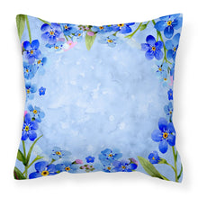 Load image into Gallery viewer, Myosotis flowers Fabric Decorative Pillow CK1703PW1818