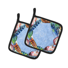 Load image into Gallery viewer, Feathers Pot Holders - Set of 2 - Heat-Resistant Kitchen Essentials