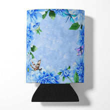 Load image into Gallery viewer, Blue Dahlias Can or Bottle Hugger