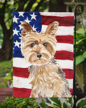 Load image into Gallery viewer, Patriotic USA Fox Terrier Garden Flag - Outdoor Decorative Yard Flag CK1706GF