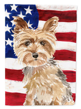 Load image into Gallery viewer, Patriotic USA Fox Terrier Garden Flag - Outdoor Decorative Yard Flag CK1706GF