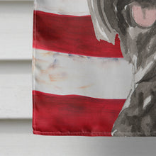 Load image into Gallery viewer, Patriotic USA Scottish Terrier Flag Canvas House Size CK1717CHF
