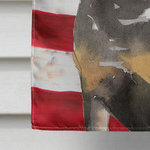 Load image into Gallery viewer, Patriotic USA Rottweiler Flag Canvas House Size CK1720CHF