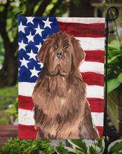 Load image into Gallery viewer, Patriotic USA Newfoundland Garden Flag - Outdoor Decorative Yard Flag CK1721GF