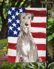 Load image into Gallery viewer, Patriotic USA Irish Wolfhound Garden Flag - Outdoor Decorative Yard Flag CK1728GF