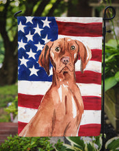 Load image into Gallery viewer, Patriotic USA Vizsla Garden Flag - Outdoor Decorative Yard Flag CK1729GF