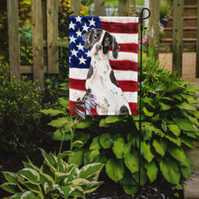Load image into Gallery viewer, Patriotic USA English Pointer Garden Flag - Outdoor Decorative Yard Flag CK1732GF