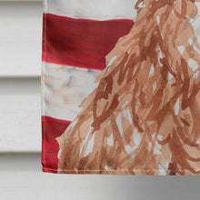 Load image into Gallery viewer, Patriotic USA Cavapoo Flag Canvas House Size CK1733CHF