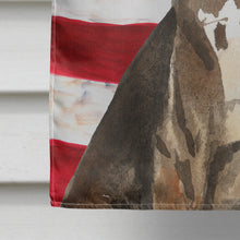 Load image into Gallery viewer, Patriotic USA Catahoula Leopard Dog Flag Canvas House Size CK1734CHF