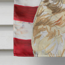 Load image into Gallery viewer, Patriotic USA Cairn Terrier Flag Canvas House Size CK1735CHF