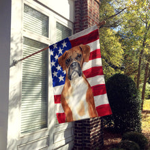 Load image into Gallery viewer, Patriotic USA Boxer Flag Canvas House Size CK1736CHF