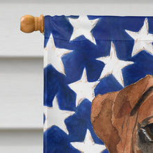 Load image into Gallery viewer, Patriotic USA Boxer Flag Canvas House Size CK1736CHF