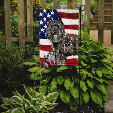 Load image into Gallery viewer, Patriotic USA Bouvier des Flandres Garden Flag - Outdoor Decorative Yard Flag CK1737GF