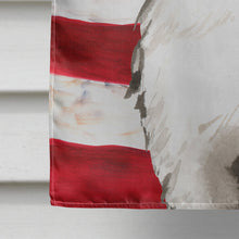 Load image into Gallery viewer, Patriotic USA Bernese Mountain Dog Flag Canvas House Size CK1741CHF