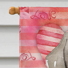 Load image into Gallery viewer, Love a Weimaraner Flag Canvas House Size CK1748CHF