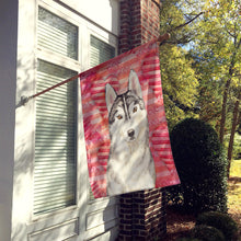 Load image into Gallery viewer, Love a Siberian Husky Flag Canvas House Size CK1750CHF