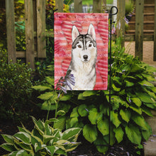 Load image into Gallery viewer, Love a Siberian Husky Garden Flag - Outdoor Decorative Yard Flag CK1750GF