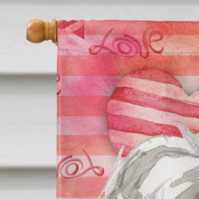 Load image into Gallery viewer, Love a Shih Tzu Puppy Flag Canvas House Size CK1751CHF