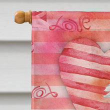Load image into Gallery viewer, Love a Shih Tzu Flag Canvas House Size CK1752CHF