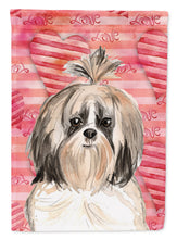 Load image into Gallery viewer, Love a Shih Tzu Garden Flag - Outdoor Decorative Yard Flag CK1752GF