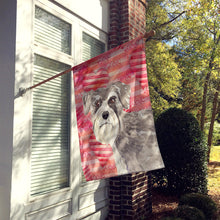 Load image into Gallery viewer, Love a Schnauzer #1 Flag Canvas House Size CK1755CHF