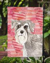 Load image into Gallery viewer, Love a Schnauzer #1 Garden Flag - Outdoor Decorative Yard Flag CK1755GF