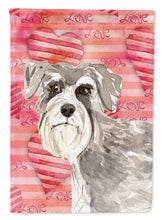 Load image into Gallery viewer, Love a Schnauzer #1 Garden Flag - Outdoor Decorative Yard Flag CK1755GF