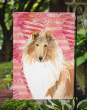 Load image into Gallery viewer, Love a Rough Collie Garden Flag - Outdoor Decorative Yard Flag CK1756GF