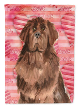 Load image into Gallery viewer, Love a Newfoundland Garden Flag - Outdoor Decorative Yard Flag CK1758GF