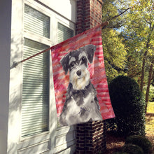 Load image into Gallery viewer, Love a Schnauzer #2 Flag Canvas House Size CK1759CHF