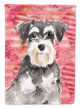 Load image into Gallery viewer, Love a Schnauzer #2 Garden Flag - Outdoor Decorative Yard Flag CK1759GF