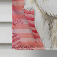 Load image into Gallery viewer, Love a Maltese Flag Canvas House Size CK1760CHF