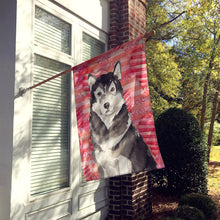 Load image into Gallery viewer, Love a Alaskan Malamute Flag Canvas House Size CK1761CHF