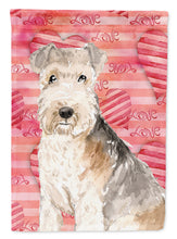 Load image into Gallery viewer, Love a Lakeland Terrier Garden Flag - Outdoor Decorative Yard Flag CK1762GF