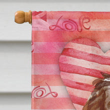 Load image into Gallery viewer, Love a Labradoodle Flag Canvas House Size CK1763CHF