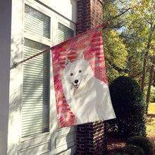 Load image into Gallery viewer, Love a Japanese Spitz Flag Canvas House Size CK1764CHF