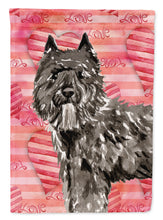 Load image into Gallery viewer, Love a Bouvier des Flandres Flag Canvas House Size CK1774CHF