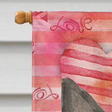 Load image into Gallery viewer, Love a Boston Terrier Flag Canvas House Size CK1775CHF