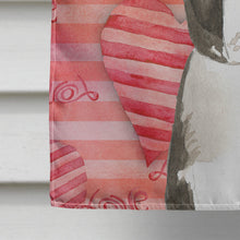 Load image into Gallery viewer, Love a Boston Terrier Flag Canvas House Size CK1775CHF
