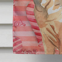 Load image into Gallery viewer, Love a Bloodhound Flag Canvas House Size CK1776CHF