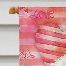 Load image into Gallery viewer, Love a Bichon Frise Flag Canvas House Size CK1777CHF