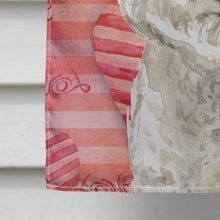 Load image into Gallery viewer, Love a Bichon Frise Flag Canvas House Size CK1777CHF