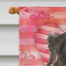 Load image into Gallery viewer, Love a Bernese Mountain Dog Flag Canvas House Size CK1778CHF