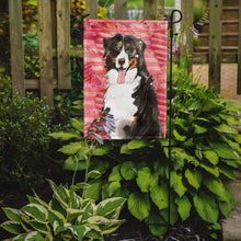 Load image into Gallery viewer, Love a Bernese Mountain Dog Garden Flag - Outdoor Decorative Yard Flag CK1778GF