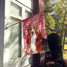 Load image into Gallery viewer, Love a Basset Hound Flag Canvas House Size CK1779CHF